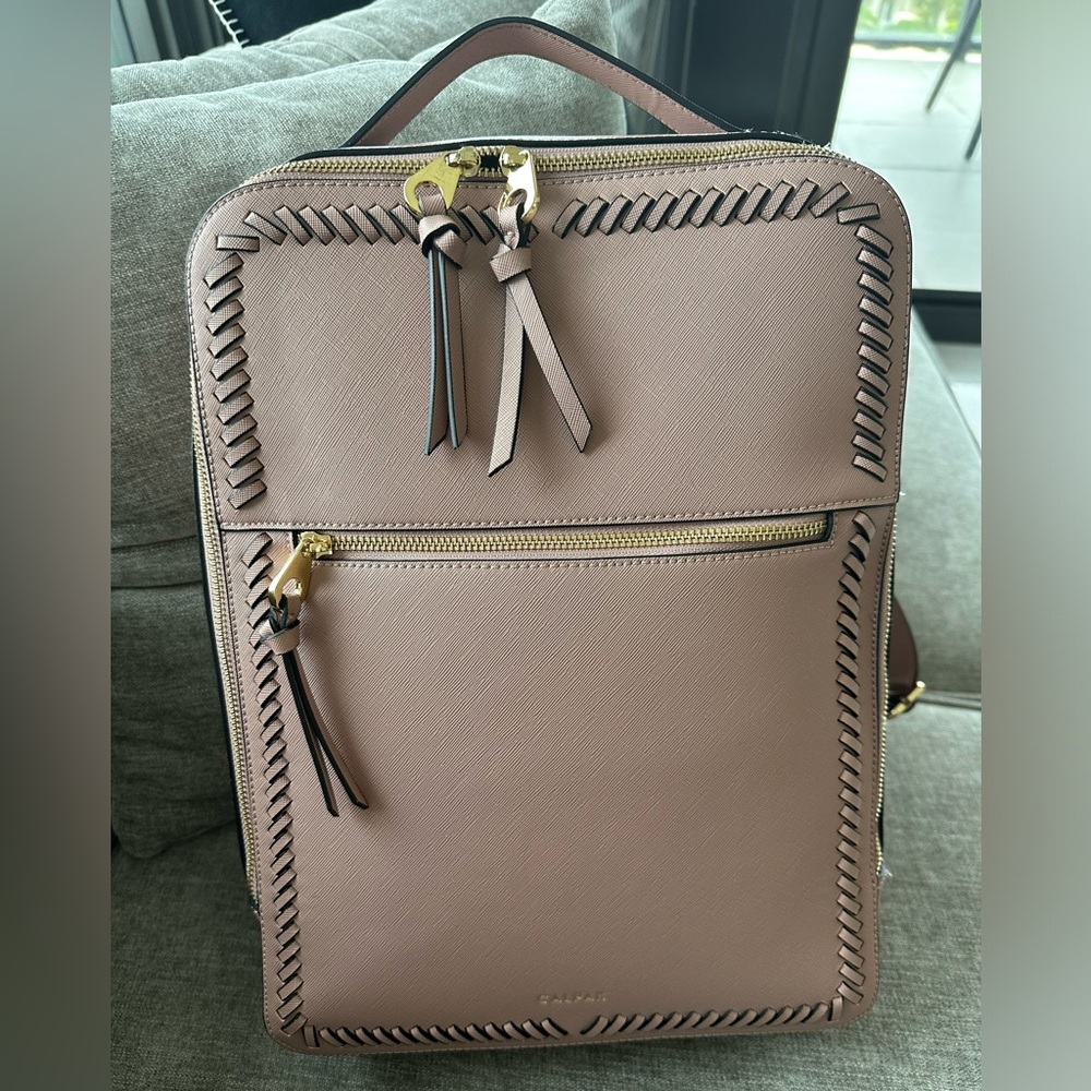 Kaya 15 inch Laptop Backpack ~ Mauve